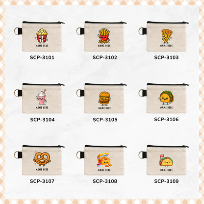 Cute Foodie - Keyring Coin Purse
