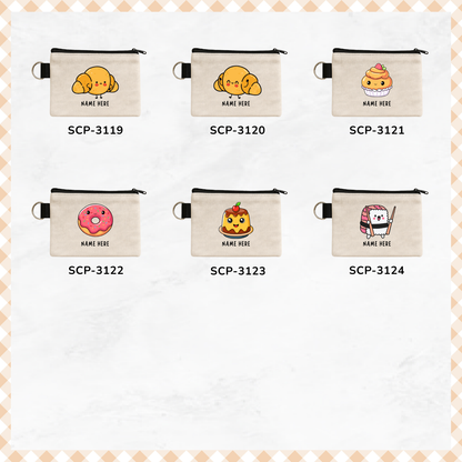 Cute Foodie - Keyring Coin Purse