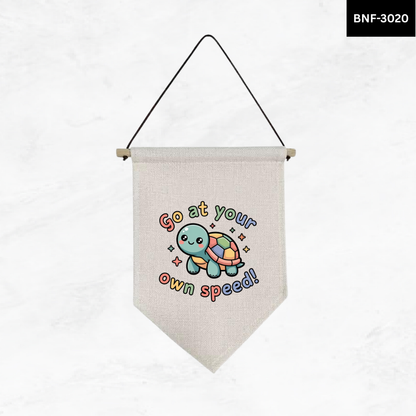 Positive Vibes Flag Banners