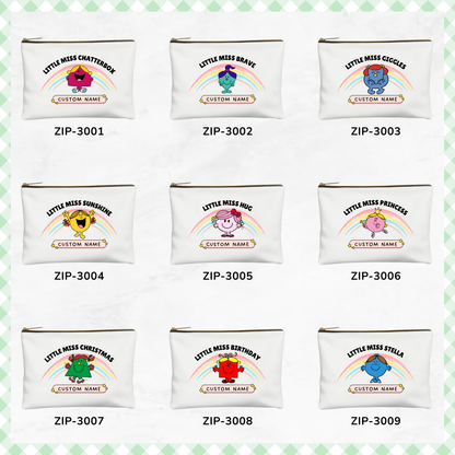 Little Miss/ Mr Series Zipper Pouch