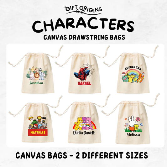 Characters Favor Bags