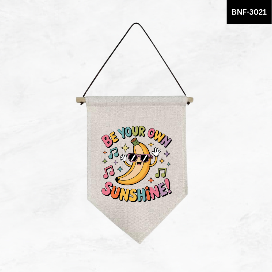 Positive Vibes Flag Banners