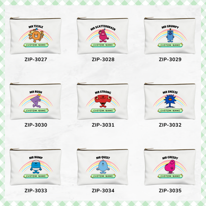Little Miss/ Mr Series Zipper Pouch