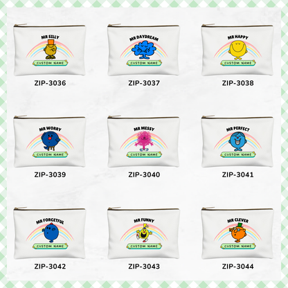 Little Miss/ Mr Series Zipper Pouch