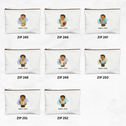 Custom Chibi Zipper Pouch