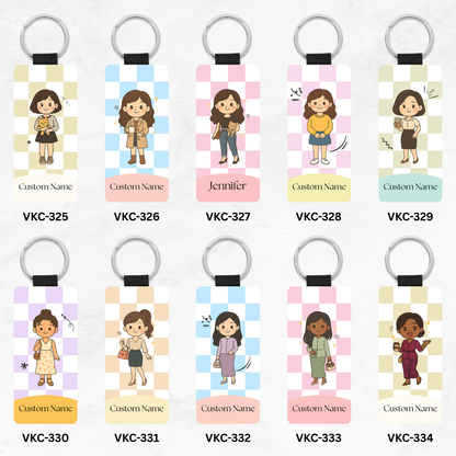 Hey Mate Chibi Key Tag