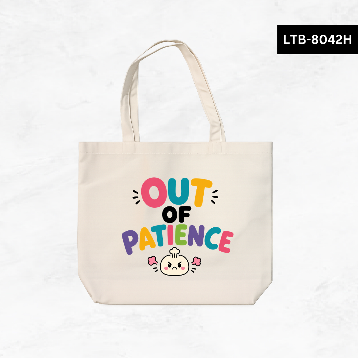 Horizontal Canvas Tote Bag - Teacher Vibes