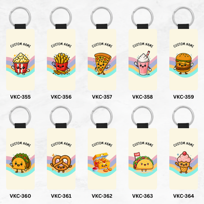 Foodie Key Tag