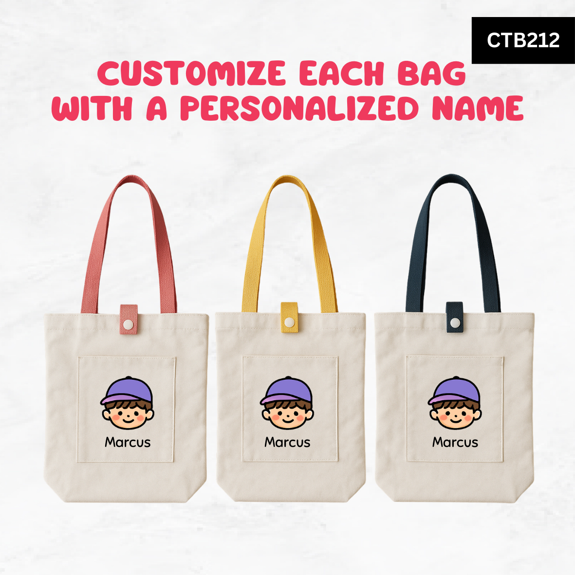 Mini Me Name Tote