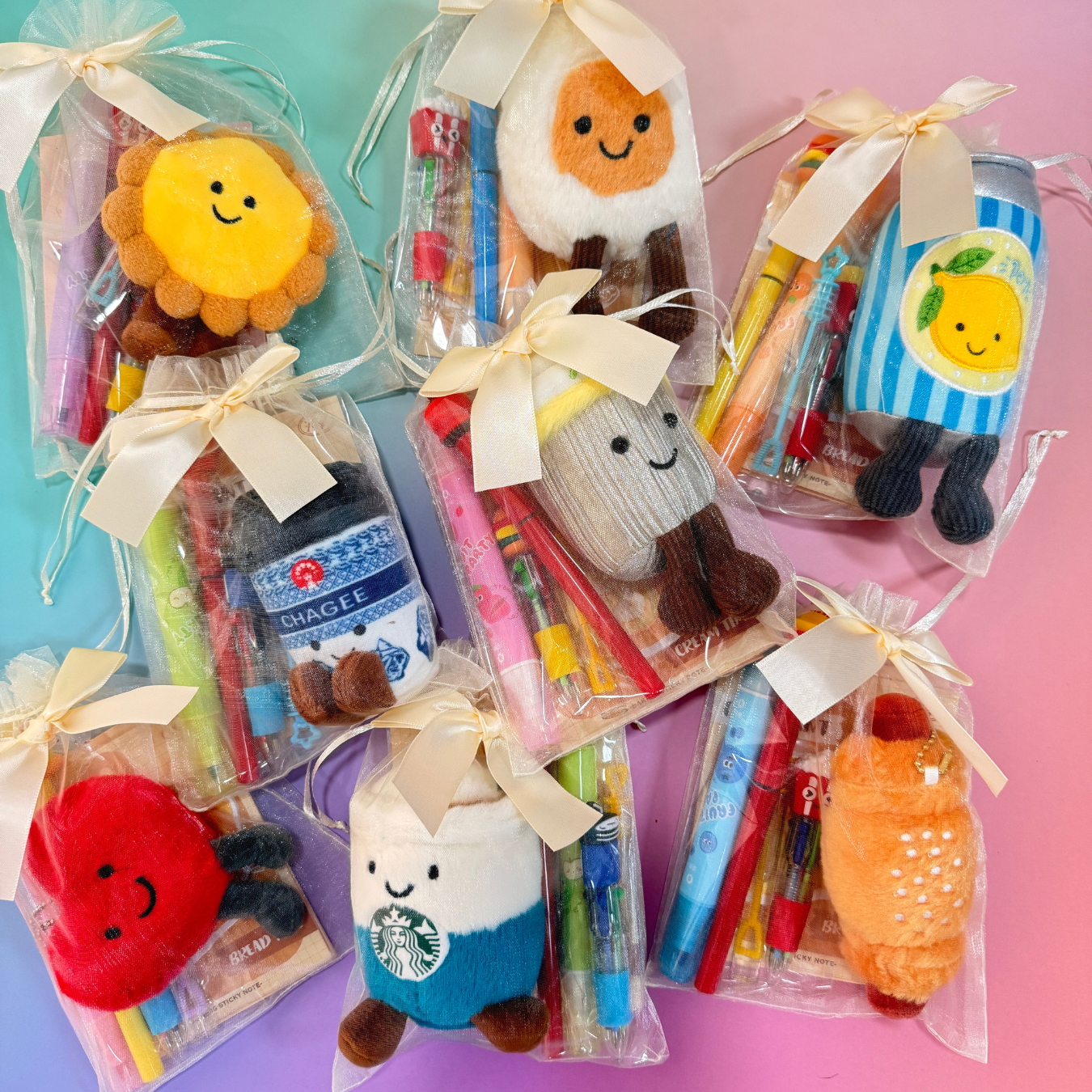 Organza Gift Sets - Plushie Door Gifts