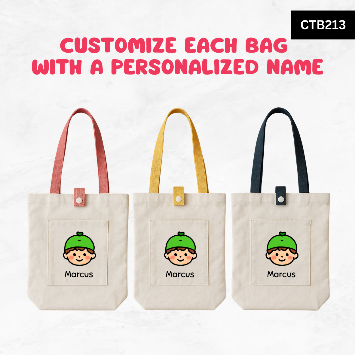 Mini Me Name Tote