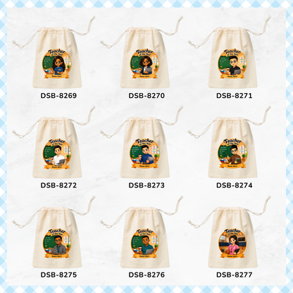 Teacher Of the Year Custom Favor Bags