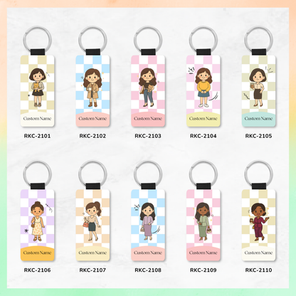 Hey Mate Chibi Key Tag