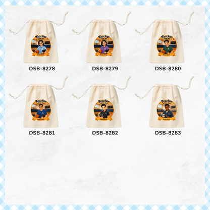Teacher Of the Year Custom Favor Bags