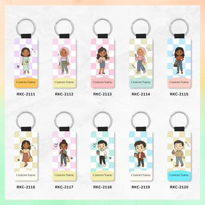 Hey Mate Chibi Key Tag