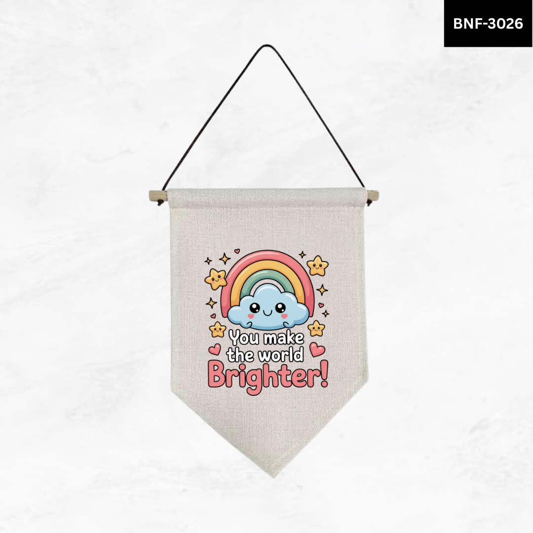 Positive Vibes Flag Banners