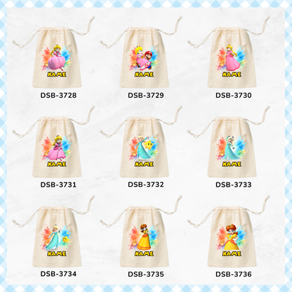 Super Mario Custom Favor Bags