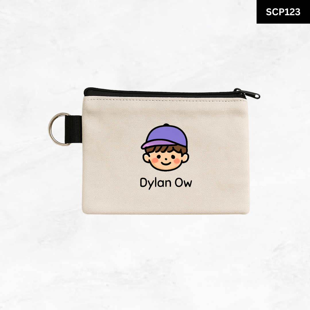Custom Keyring Coin Purse - Mini Me