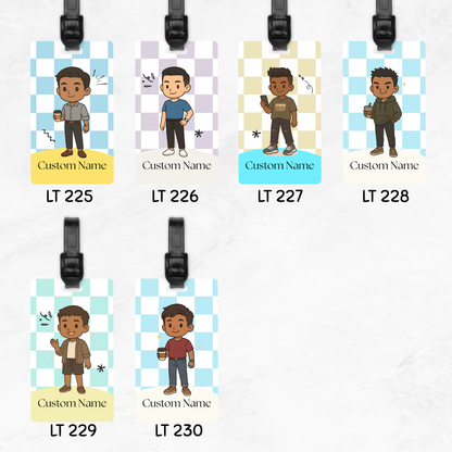 Hey Mate Chibi Luggage Tags