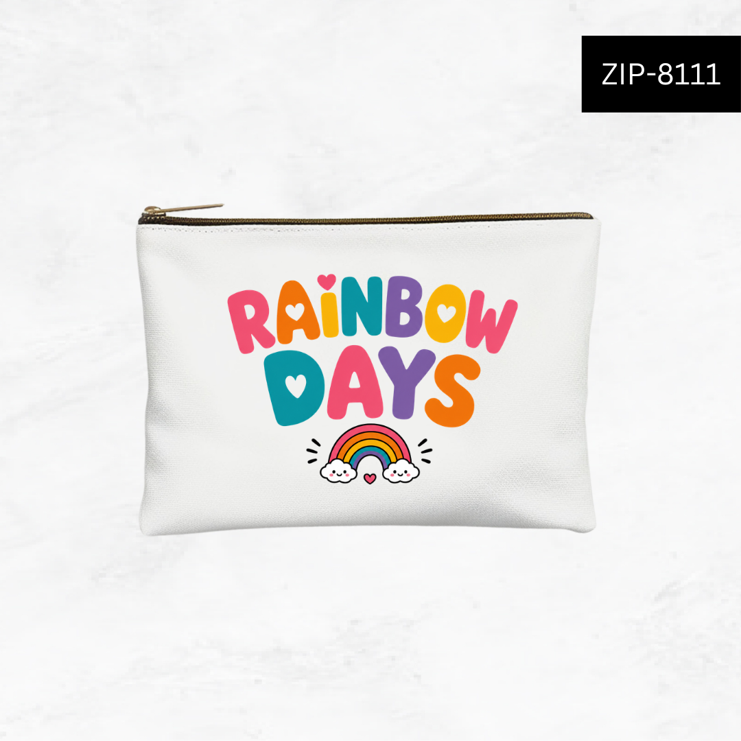 Teacher Vibes Fuel Custom Zipper Pouch