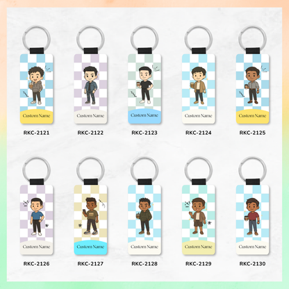 Hey Mate Chibi Key Tag
