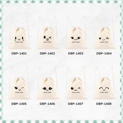Emoji Faces Custom Backpack