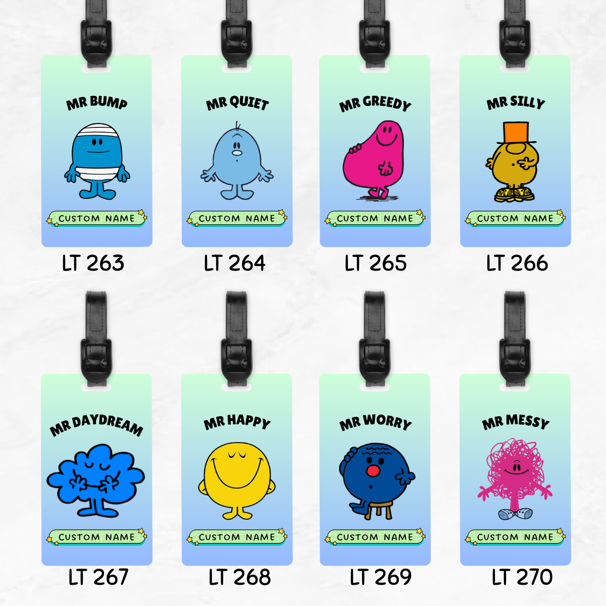 Little Ms/Mr Series Luggage Tags