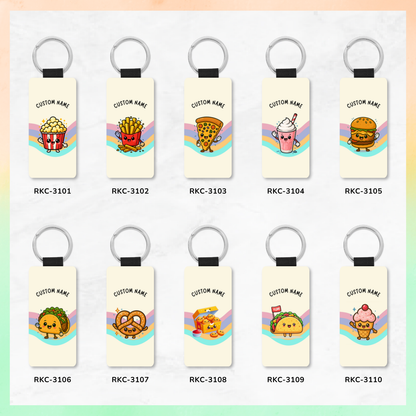 Foodie Key Tag