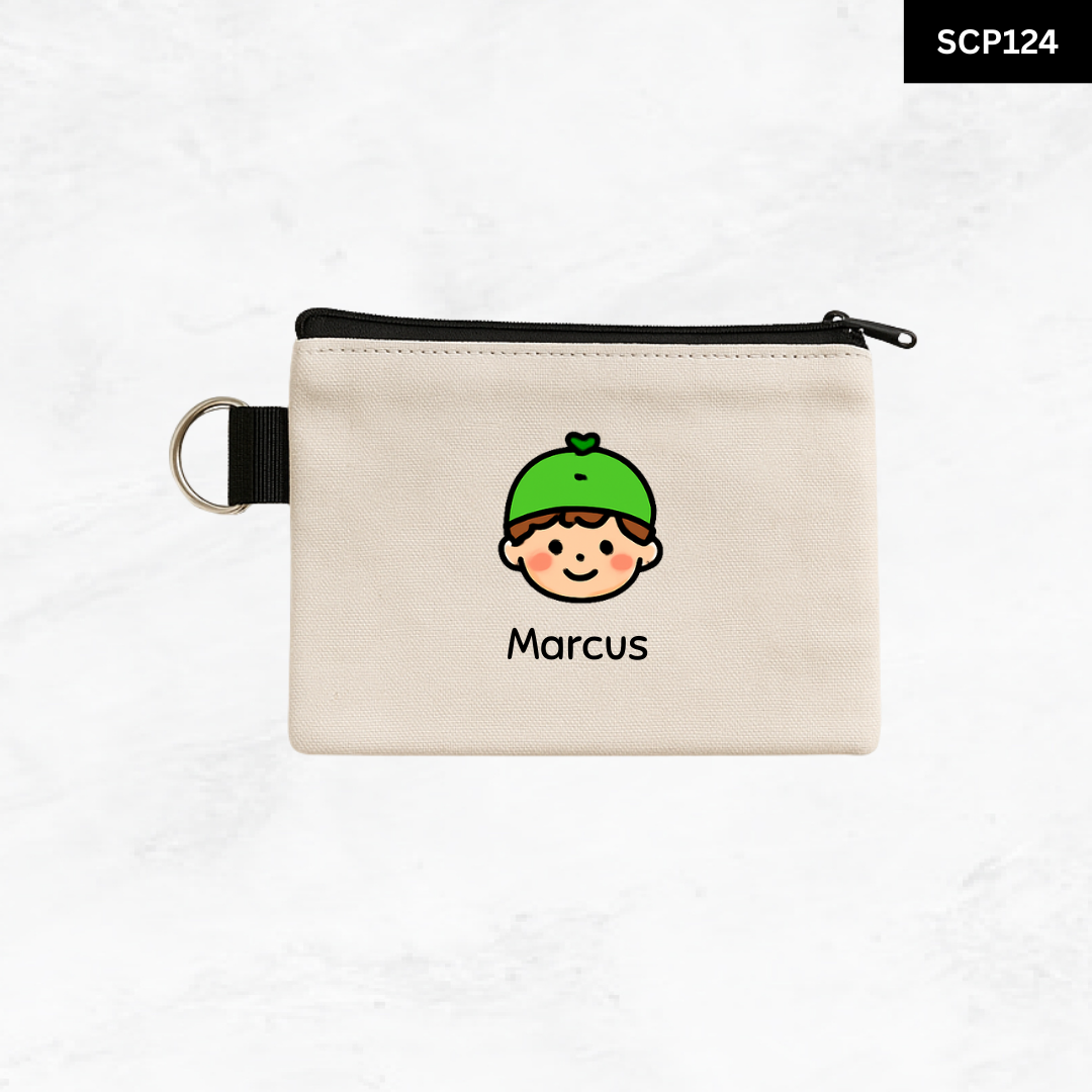 Custom Keyring Coin Purse - Mini Me