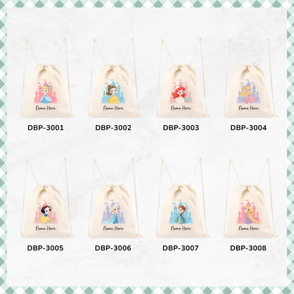Princess & Superheroes Custom Backpack