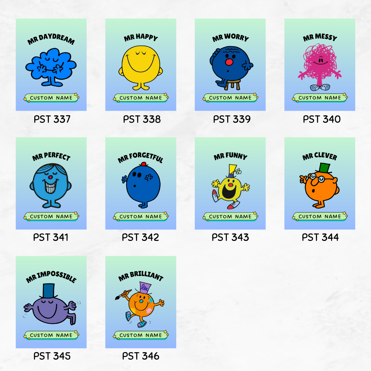 Custom Little Miss Series Mobile Stand