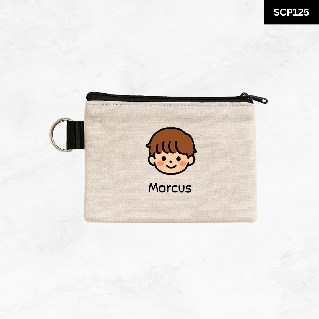 Custom Keyring Coin Purse - Mini Me