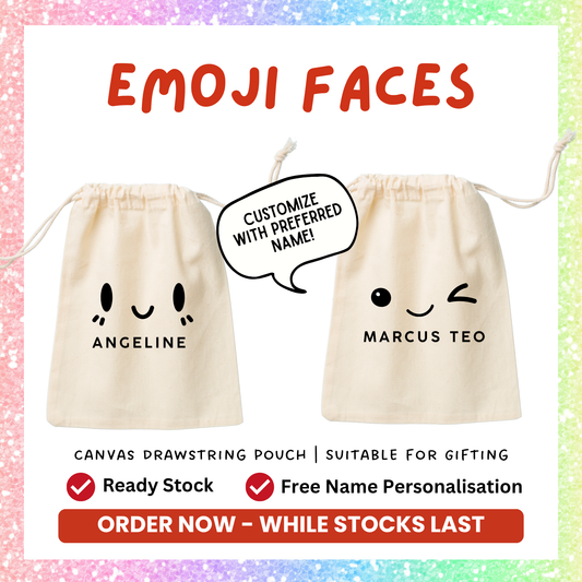Emoji Faces Favor Bags