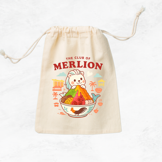 The Club of Merlion Drawstring