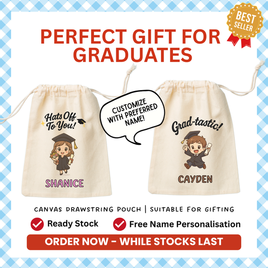 Graduation Chibi Favor Bags