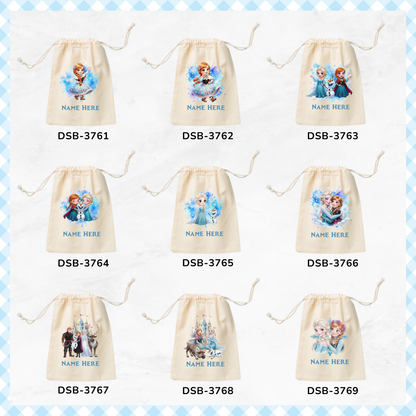 Frozen (Anna & Elsa) Custom Favor Bags