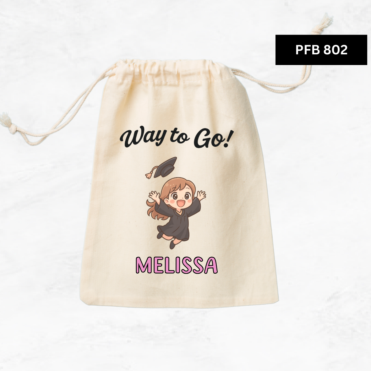 Graduation Chibi Favor Bags