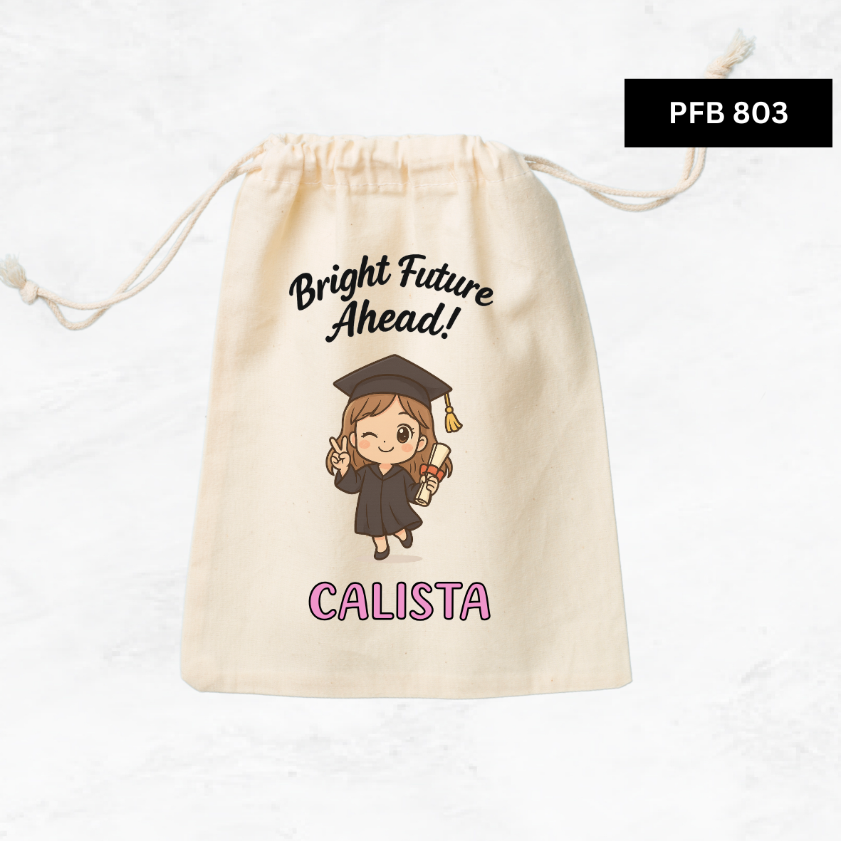 Graduation Chibi Favor Bags