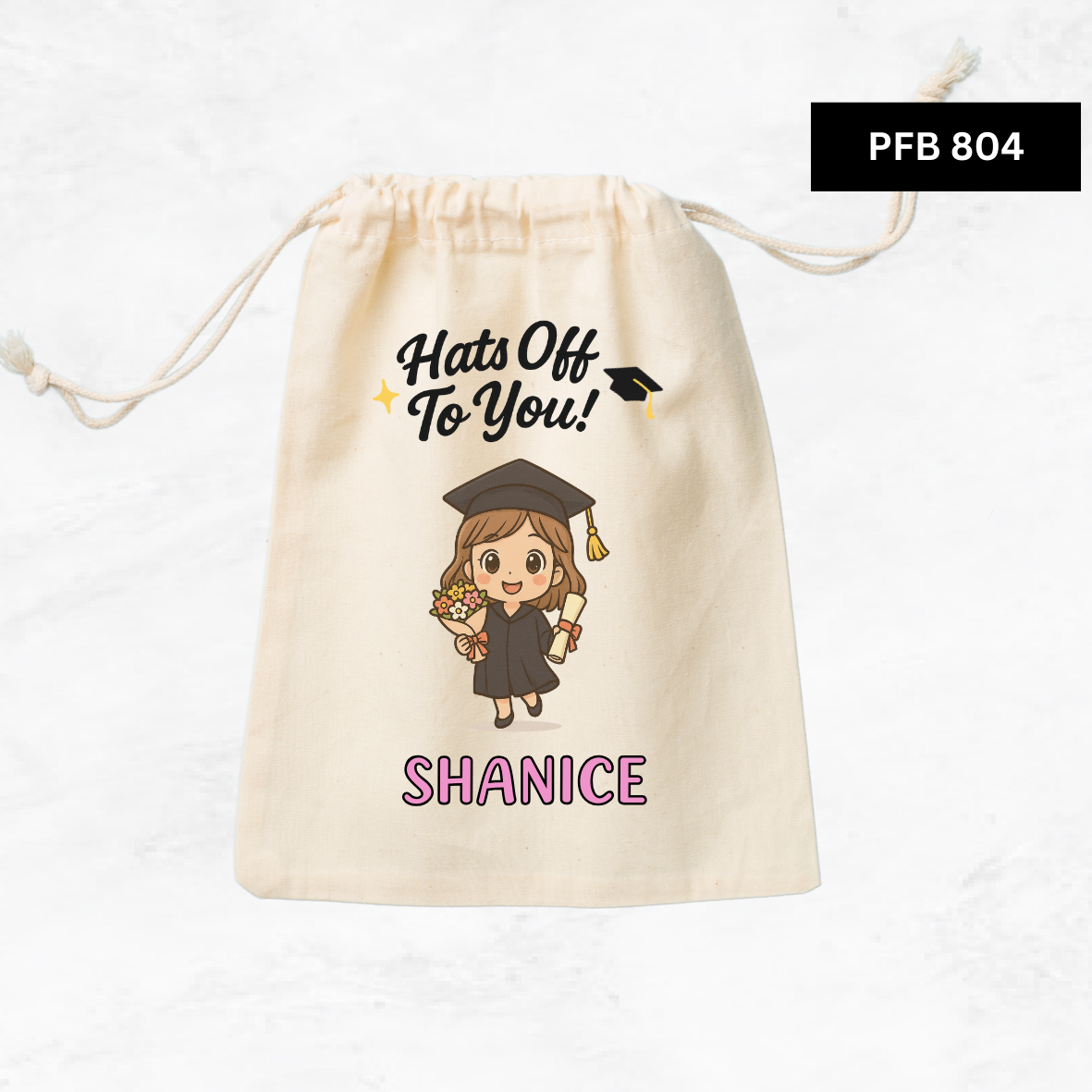 Graduation Chibi Favor Bags