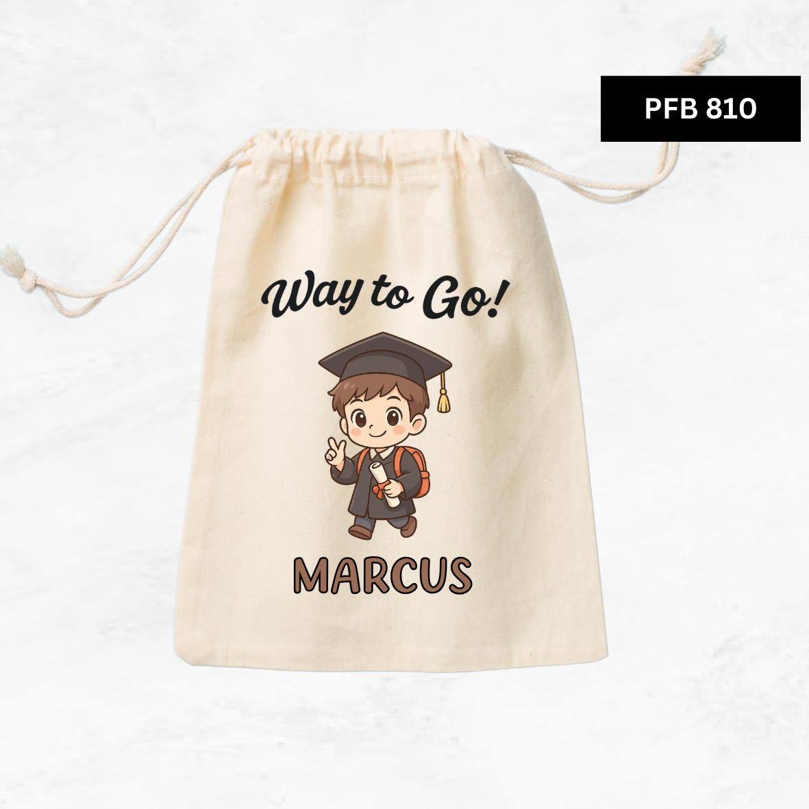 Graduation Chibi Favor Bags