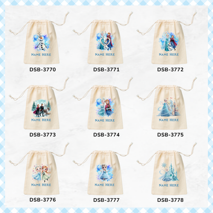 Frozen (Anna & Elsa) Custom Favor Bags