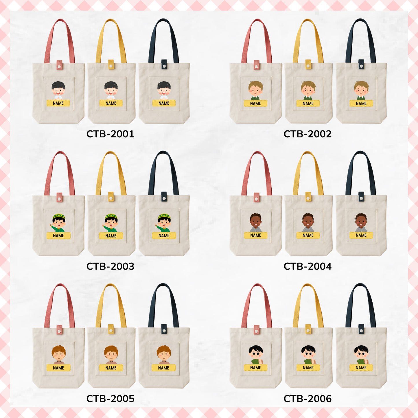 PortraitPal Name Tote
