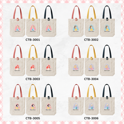Princess & Superheroes Custom Tote