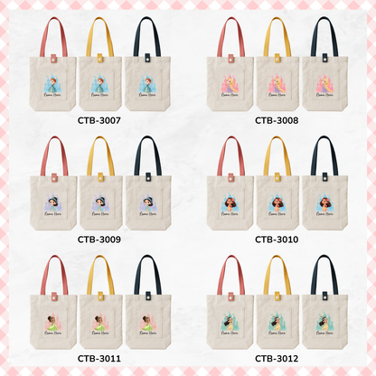 Princess & Superheroes Custom Tote