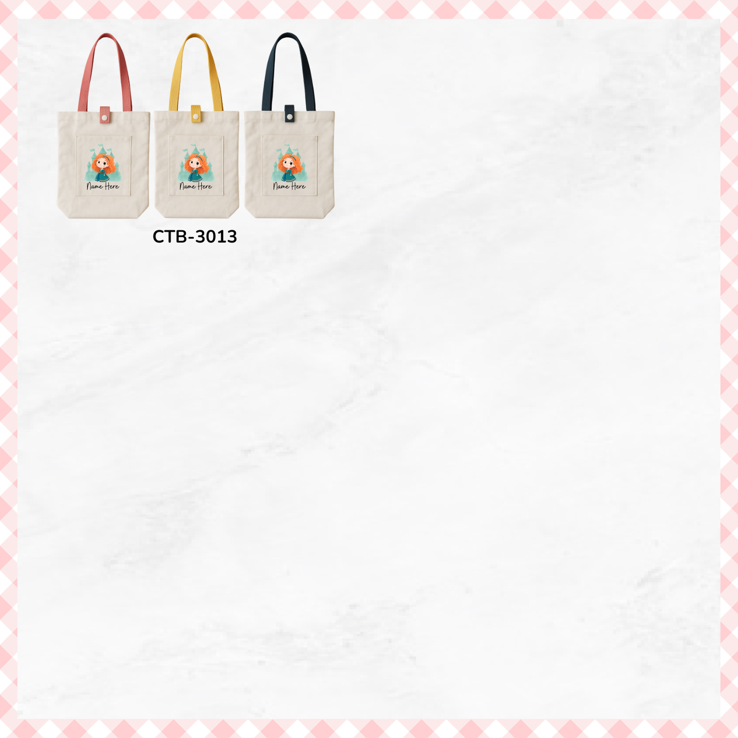 Princess & Superheroes Custom Tote