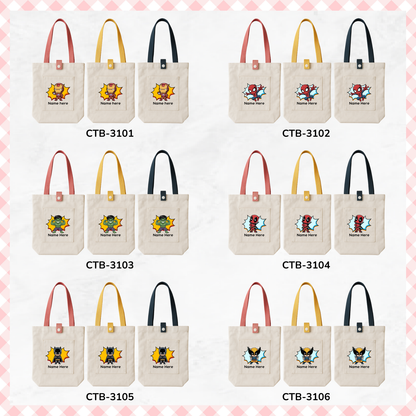 Princess & Superheroes Custom Tote