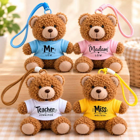 Salutation Bear Buddy Custom Name Bear
