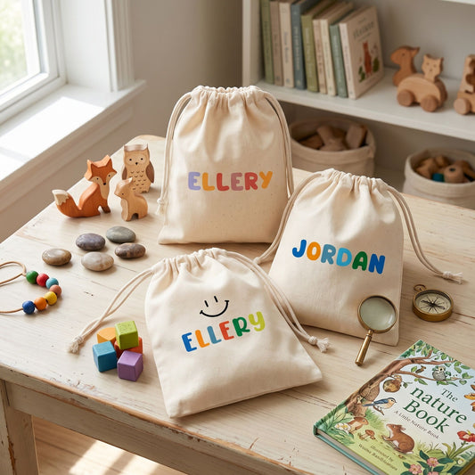 Signature Name Favor Bags