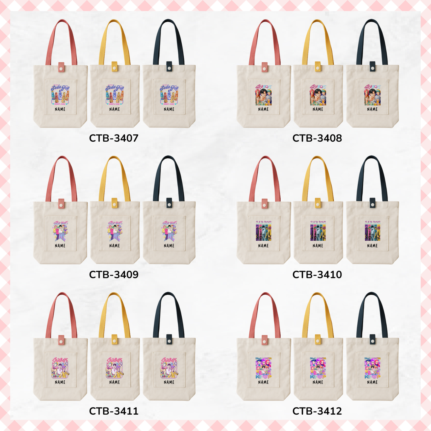 KPOP Demon Hunter Custom Tote