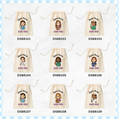 Super Nurses Favor Bags